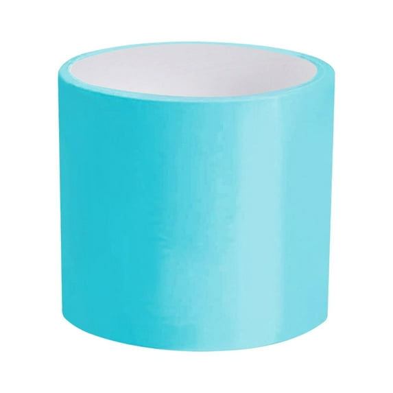 Funny Sticky Ball Tape Birthday Gifts Relaxing Educational Toys Ball Rolling Tape DIY Crafting 15M Length sticky Tape Accessories Pearlized Blue