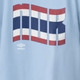 thumbnail image 3 of Umbro Kids Norway Wavy Logo T Shirt (Light Blue, XS-XL), 3 of 4