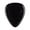Black Obsidian Volcanic Glass, variant on Exotic Plectrums - Amethyst Stone Guitar Or Bass Pick - 3.0 mm Ultra Heavy Gauge - 351 Shape - Specialty Handmade Gemstone Exotic Plectrum - 1 Pack