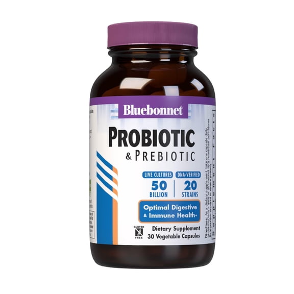 Bluebonnet Advanced Choice Single Daily Probiotic 50 Billion (Cold Packaged), 30 Count