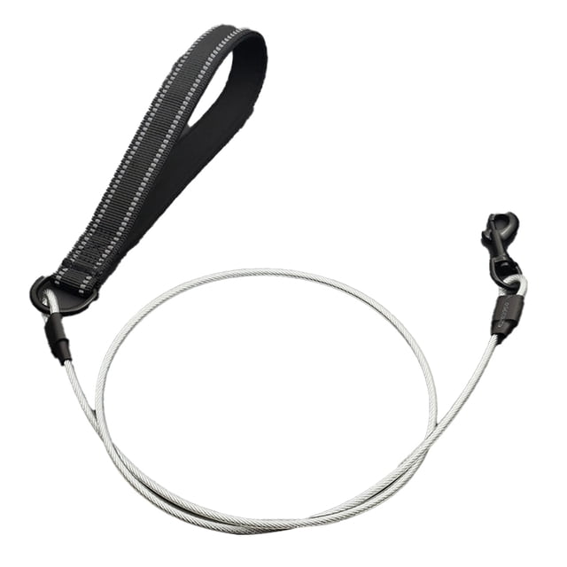 TopOne Pet Traction Rope Reflective Strip Design Anti-bite Steel Wire Walking Dog Belt Leash