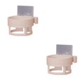 thumbnail image 1 of Shengyu Adhesive Hair Dryer Rack Stand Holder Storage Organizer Bathroom Wall Mounted beige 2Set, 1 of 6