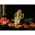 thumbnail image 5 of BangBangDa Hindu God Lord Ganesha Idol - Indian Ganesh Statue Sculpture India Murti Pooja Item Home Office Mandir Temple Puja Decor Yoga Zen Meditation Altar Shrine Kit Religious Gifts, 5 of 9