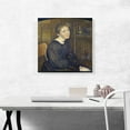 thumbnail image 2 of ARTCANVAS Aline Marechal 1892 Canvas Art Print by Georges Lemmen - Size: 18" x 18" (1.50" Deep), 2 of 9
