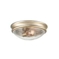 thumbnail image 4 of Millennium Lighting 10" 1 Light Metal Flushmount Light in Clear/Heirloom Bronze, 4 of 6