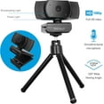 thumbnail image 2 of 1080P Webcam with Microphone - Stay Connected Virtually - 120° Wide Angle HD 30FPS USB Computer Camera for Desktop - Web Cam for Streaming, Meetings, Skype, Zoom, PC, Laptop, Mac, Face Time, 2 of 4