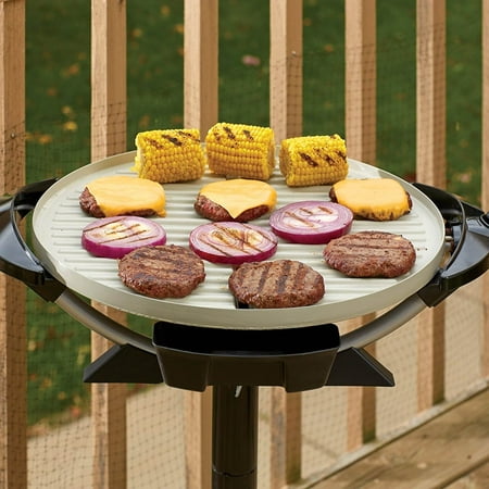 indoor grill with ceramic plates