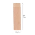 thumbnail image 2 of Miangastore Aromatherapy Smelling Stick for Home Use Made of Plastic Light Brown Color 0.5 Inch Diameter, 2 of 8
