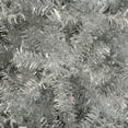 thumbnail image 3 of Topcobe Christmas Gift Set, 7.4FT, 6FT, 4FT Hinged Pre-Lit Silver Christmas Trees with 850 LED Lights, 2400 Branch Tips, 11 Lighting Modes for Home, Office Decor, 3 of 9