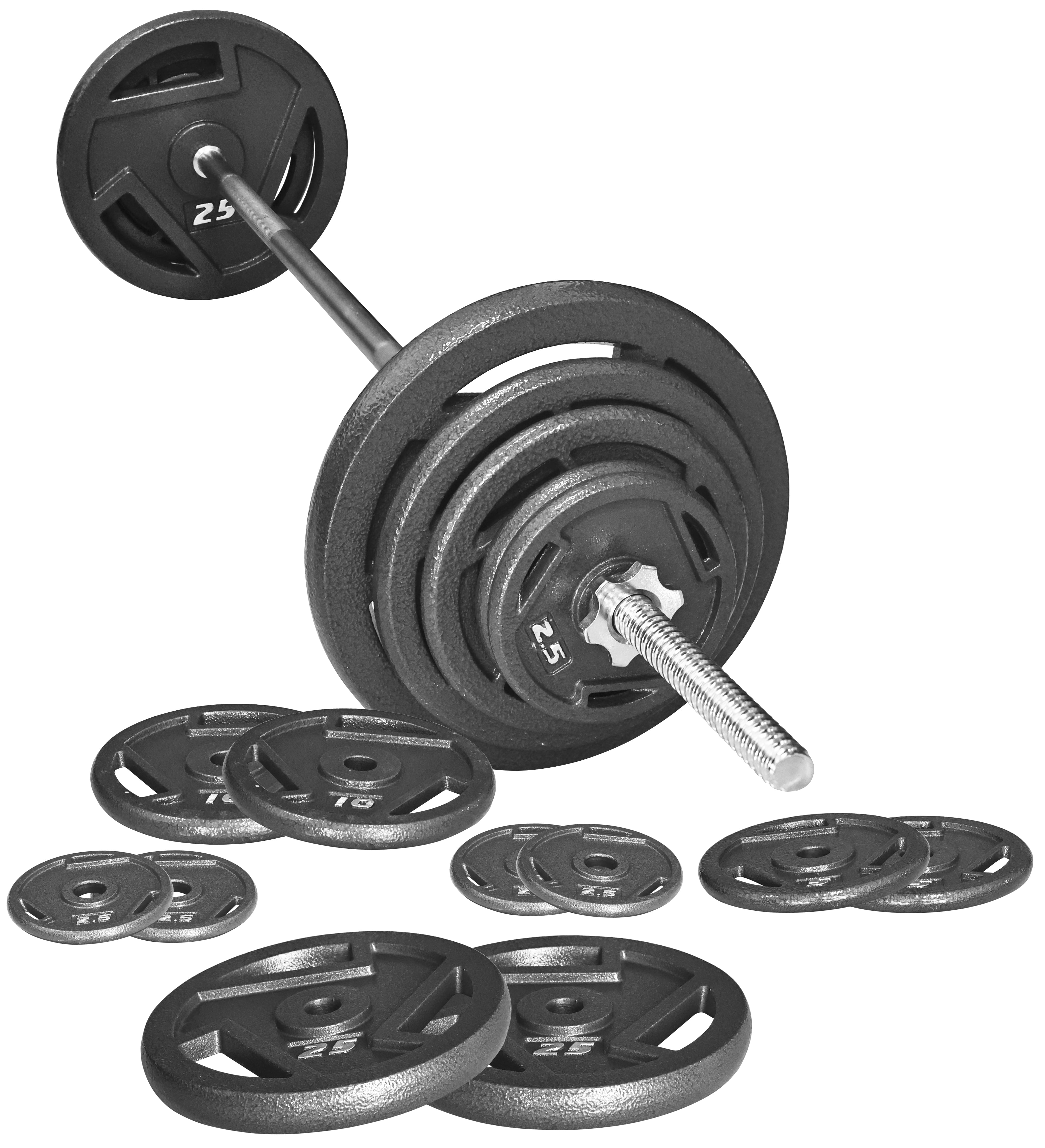Standard barbell walmart hot sale