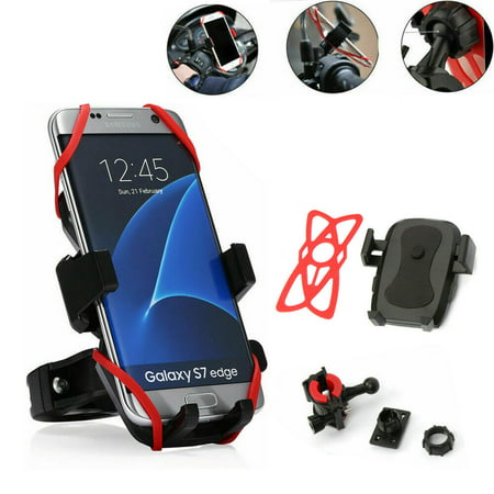 Motorcycle MTB Bike Bicycle Handlebar Mount Holder For Cell Phone GPS Universal Smart (Best Phone Holder For Motorcycle)