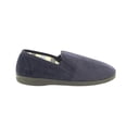 thumbnail image 2 of Sleepers Mens Harry Memory Foam Twin Gusset Slippers, 2 of 2