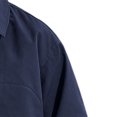 thumbnail image 4 of LODIENY Mens Big and Tall (M-5XL) Jacket Classic Fit Collared Outdoor Windbreaker Relaxed Fit Snap Button Coat with Zipper Pockets Navy M, 4 of 5