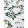 thumbnail image 3 of CGK Linens 4-Piece Christmas Holiday Sheet Set - Full Size Xmas Winter Bedding With Vibrant Festive Patterns, Wreaths, 3 of 6