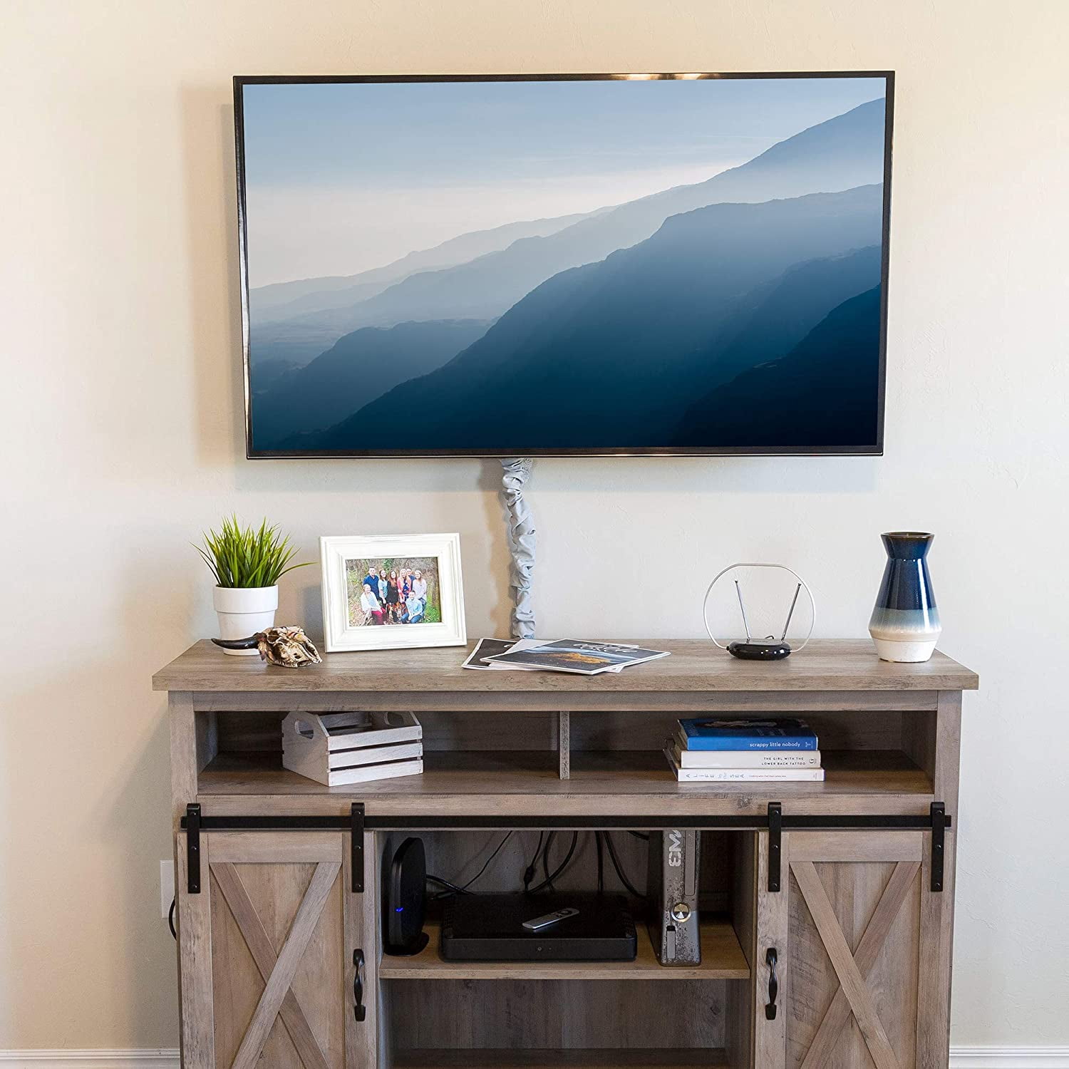 Philips Indoor TV Antenna with 5 ft Coxial Cable, 30 Miles Reception Range