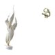 thumbnail image 5 of Escultura De Pluma, Estatua Moderna De Resina, Colección De Arte, Artesanía, Figura Decorativa Para Chimenea, Gabinete De Oficina, Estatua China De Latón, Mini Mascota De Té, Año 2024,, 5 of 8