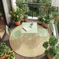 thumbnail image 1 of 2-Person Square Folding Bistro Table Set, Powder-Coated Steel Frame, Lemon Green Space-Saving Design with Compact Seating for Balcony Deck Porch Garden, 1 of 5