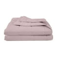 thumbnail image 2 of Martex EcoPure 100% Organic Cotton King Filled Blanket - Lightweight - Comforter Alternate - Box Stitched Blanket (108x90 Inch, Pink), 2 of 3