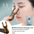 thumbnail image 3 of Eye Massage Comb Relieve Eye Strain Reduce Puffiness Promote Radiant Complexion Eco-friendly Massage Comb, 3 of 8