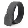 thumbnail image 3 of Military Men Belt Army Adjustable Outdoor Travel Tactical Waist With Plastic Buckle For Pants Plus Size To 170cm, 3 of 5