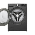 thumbnail image 4 of LG WM3470CM 5.0 Cu. ft. High-Efficiency Stackable Middle Black Front Load Washing Machine with Mega Capacity, 4 of 5