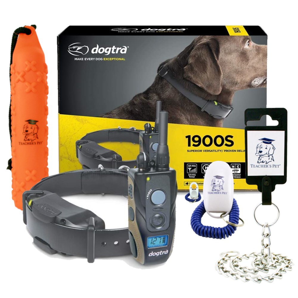 Dogtra 1900S Ergonomic 3/4Mile IPX9K Waterproof HighOutput Remote Dog