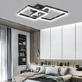 thumbnail image 5 of Modern LED Chandelier Pendant Lamp Dimmable Ceiling Light Fixture 60W+Remote, 5 of 12