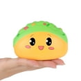 thumbnail image 2 of Taco Squishies Slow Rising Squishys Toy Soft Mexico Tacos Scented Stress Relief Realistic Food Cute Squeeze Squish Toy, 2 of 6