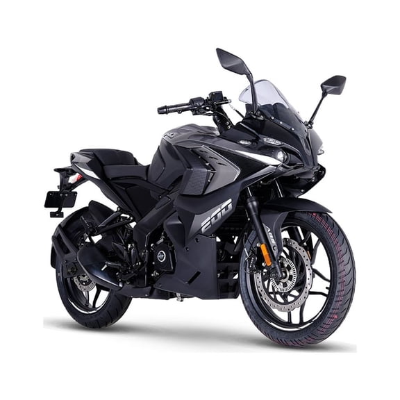 Motocicleta Bajaj deportiva Pulsar RS 200 GRIS 2025