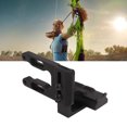 thumbnail image 1 of Archery Sight Scope Bracket, L Shaped Bracket CNC Bow  Sight Bracket Black  For Compound Bow, 1 of 8