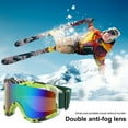 thumbnail image 4 of LJNYFDC Lunettes de Ski Hiver Extérieur Lunettes de Ski Hommes Femmes Double Couche Lentille Anti-Buée Neige Lunettes de Soleil Protection UV Lunettes, 4 of 6