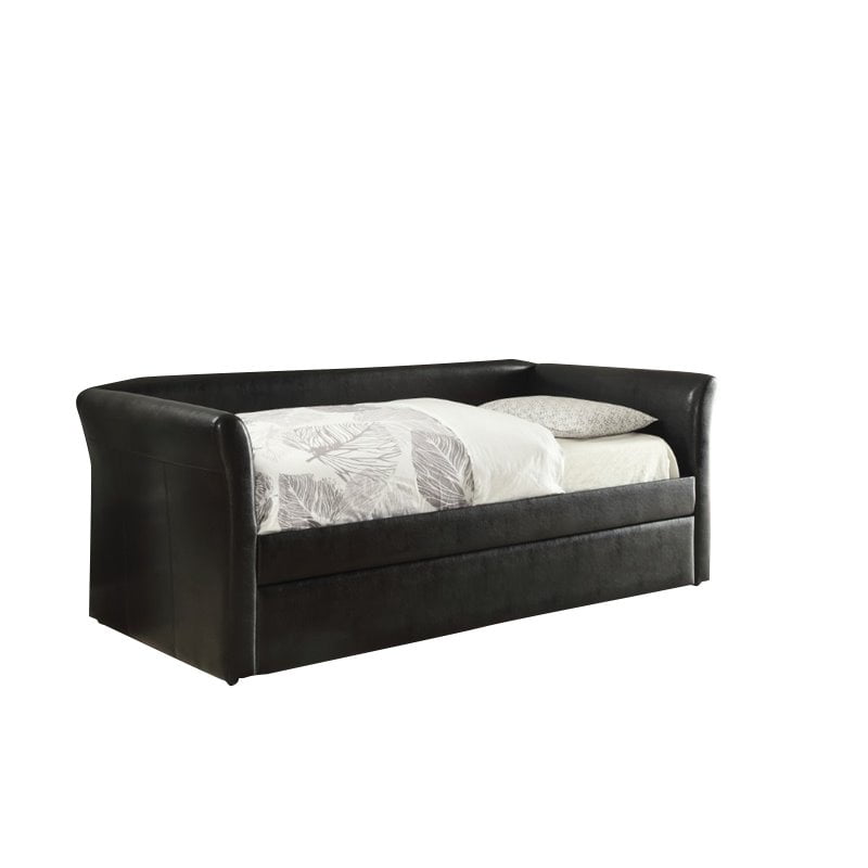 Bowery Hill Daybed And Trundle In Black | Walmart Canada