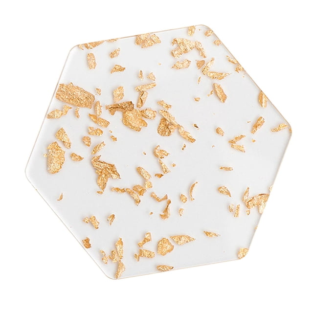 Posavasos acrílicos de lujo para bebidas, almohadilla aislante, posavasos para té y café para oficina, café, mesa de madera, fiesta, decoración del Macarena Posavasos para bebidas