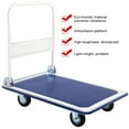 thumbnail image 2 of Costway 660lbs Platform Cart Dolly Folding Foldable Moving Warehouse Push Hand Truck, 2 of 9