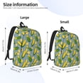 thumbnail image 3 of Yiaed Corn On The Leaves Print Backpack, Premium Laptop Backpack, Travel Backpack for Women, Lightweight Backpacks, Comfortable Back Pack-Small, 3 of 5