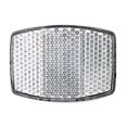 thumbnail image 2 of PZRT Handlebar Mount Safe Bicycle Reflector Reflective Front Rear Warning Light Bike Accessories, White, 2 of 4