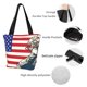 thumbnail image 4 of Disketp American Astronaut Runs Forward Bolsa de Hombro Casual para Mujer, Bolso Cruzado para Compras, Viajes y Uso Diario, 4 of 6