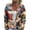 Dark Blue, variant on WTOBBY Women's Fashion Printed Long Sleeve Knitted Cardigan Button Down Jacket, Christmas Themed Soft and Warm Cardigan for Casual and Holiday Wear,Blue L