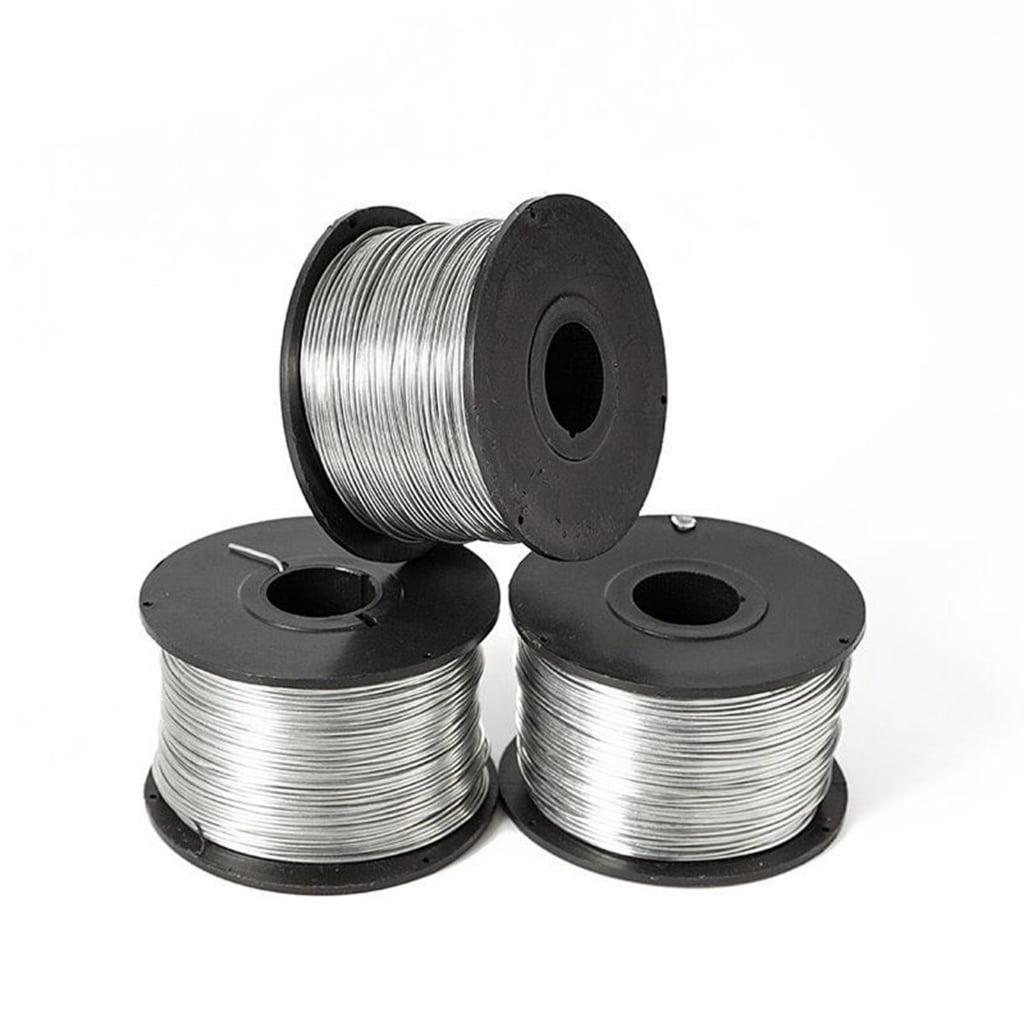 Steel Rebars Tie Wire Rebars Guns Tie Perfect For Securing Rebars And Cables 1/32" 0.8mm Diameter 110m Per Spool