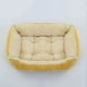 thumbnail image 3 of Pet Cat Dog Bed Cozy Square Plush Kennel Puppy Sofa Bed Small Large Dog Sleep Pad Portable Pet Bed Nest Pet Supplies Accessories ShopWise Round, 3 of 19