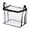 Black_A, variant on Large Capacity Textbook Storage Bag Foldable Bookshelf Book Organizer Storage Box Household Sundries Storage