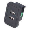 thumbnail image 4 of Estación De Carga USB Doble Para Sofá, Placa De Cableado De Concentrador De Alimentación USB Empotrado, Toma De Corriente Para El Hogar, 5V, 4 of 7