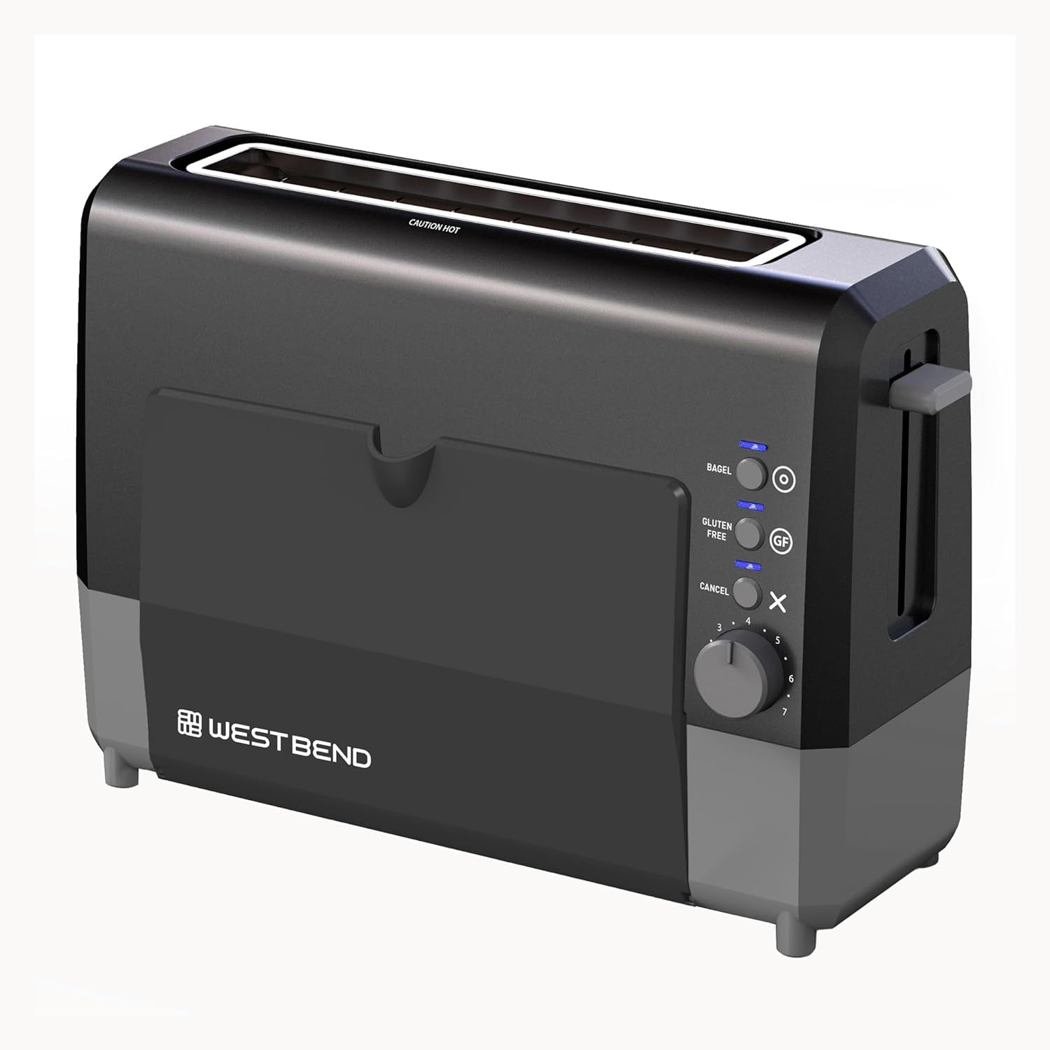 QuikServe 2-Slice Toaster with Bagel and Gluten-Free Settings