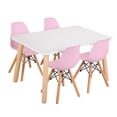 thumbnail image 1 of Mesa Rectangular - Cuatro sillas Berlín (Rosa), 1 of 1
