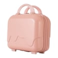 thumbnail image 3 of Pequeño equipaje de viaje portátil, estuche de transporte de cosméticos de 14 pulgadas Estuche de transporte de cosméticos Estuche de viaje de cosméticos Máxima confiabilidad, 3 of 9
