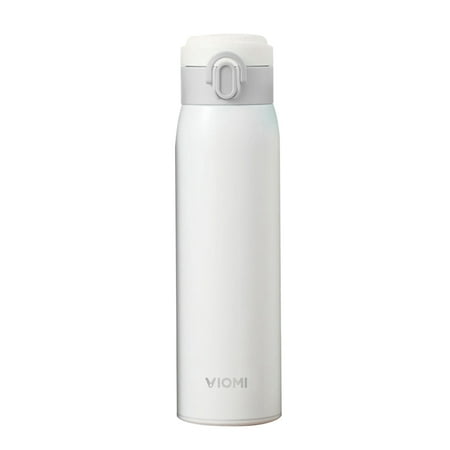 Original Xiaomi Mijia VIOMI Stainless Steel Vacuum 24 Hours Flask Water Smart Bottle Thermos Single Hand ON (Best Thermos On Market)