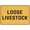 Warning Sign 4, variant on Loose Livestock Bright Yellow Reflective Aluminum Sign - 8"x12", Rust Free, Weather Resistant, Waterproof, Easy To Mount - Rural Road, Farm, Ranch, Livestock Area