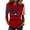 Red, variant on EANJE Women 9/11 25th Anniversary T Shirts Never Forget Raglan Shirt 2001-2026 American Flag Shoulder Crew Neck Short Sleeve Patriotic Memorial Casual Tee Pink M