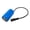 Blue, variant on DC5521 Port Dummy Cell Not Conductive 5.5x2.1mm With Tool Less Installation For Electronics And Industrial Applications