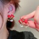 thumbnail image 2 of Pendientes De Flores De Tulipán Para Mujer Accesorios Coreanos, 2 of 3